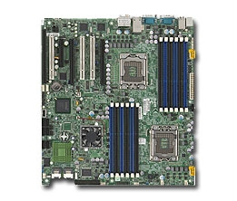 Supermicro MBD-X8DA3 Dual LGA 1366 6 SATA Ports via ICH10R LSI1068E 8 SAS RAID Controller Dual GbE LAN Ports Realtek ALC883 Audio IPMI 2.0 Full Warranty