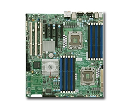 Supermicro MBD-X8DAE Dual LGA 1366 6 SATA Ports via ICH10R Dual GbE LAN Ports Realtek ALC883 Audio Full Warranty