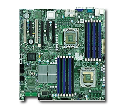 Supermicro MBD-X8DTi-F Dual LGA 1366 6 SATA Ports via ICH10R Dual GbE LAN Ports Integrated Matrox G200eW graphics IPMI 2.0 Full Warranty