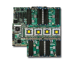Supermicro MBD-X8QBE-LF Quad LGA1567 Sockets Dual-Port GbE Controller SATA2 Integrated IPMI 2.0 with Dedicated Lan Integrated Matrox Graphics Full Warranty with Dedicated Lan Integrated