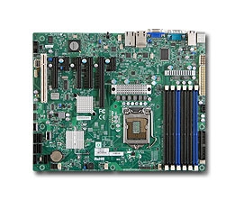 Supermicro X8SIA Server Board Xeon 3400 LGA1156 Quad-Core DDR3 SATA2 RAID GbE PCIe ATX MBD-X8SIA Full Warranty