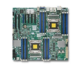 Supermicro MBD-X9DAX-7TF Intel Dual Socket R(LGA2011) 10 SATA Ports 8 SAS Port via LSI Dual-Port 10GBase-T Lan IPMI 2.0 Full Warranty