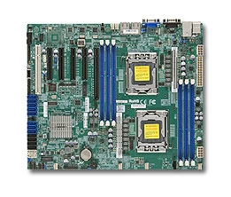 Supermicro MBD-X9DBL-3F Dual Socket B2(LGA 1356) 6 SATA Ports 8 SAS/SATA2 ports from C606 Dual GbE LAN Ports IPMI 2.0 Full Warranty