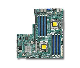 Supermicro MBD-X9DBU-iF Dual Socket B2(LGA 1356) 10 SATA Ports Dual GbE LAN Ports IPMI 2.0 Full Warranty