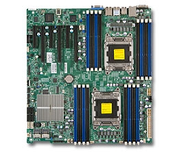 Supermicro MBD-X9DR3-F Intel Dual Socket R(LGA2011) 6 SATA Ports 8 SAS Ports from C606 Dual-Port GbE LAN Full Warranty