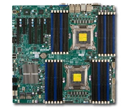 Supermicro MBD-X9DR3-LN4F+ Intel Dual Socket R(LGA2011) 6 SATA Ports 8 SAS Ports from C606  Quad-Port GbE LAN Full Warranty