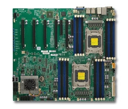 Supermicro MBD-X9DRG-QF Dual Socket R(LGA 2011) SATA2 SATA3 Ports Dual ports GbE LAN IPMI 2.0 Full Warranty