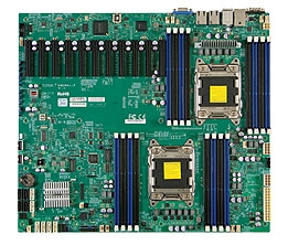 Supermicro MBD-X9DRX+-F Dual Socket R(LGA 2011) SATA2 SATA3 Ports Dual ports GbE LAN IPMI 2.0 Full Warranty