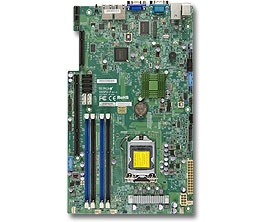 Supermicro MBD-X9SPU-F 4x 240-pin DDR3 DIMM sockets GbE LAN ports SATA3 controller Full Warranty