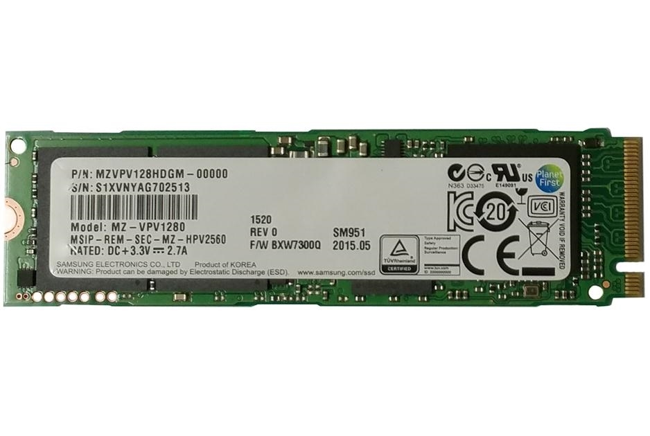 Samsung SM951 M.2 128GB PCie Gen3 Solid State Drive MZVPV128HDGM-00000