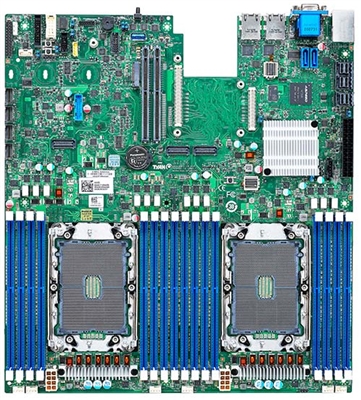 TyanTempest CX S7126 S7126GM2NRE LGA4189 Xeon Scalable Processor Intel C621A DDR4 ECC RDIMM PCIe SATA SAS Dual GbE USB3.0 S7126 Motherboard