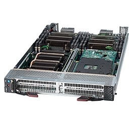 Supermicro Processor Blade SBI-7127RG DP Xeon E5-2600 LGA2011 8-Core 0xGPU DDR3 SATA-DOM IPMI GbE