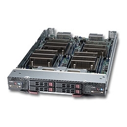 Supermicro Processor Blade SBI-7227R-T2 2-Node DP Xeon E5-2600 LGA2011 8-Core DDR3 2.5-in SATA2 IPMI GbE