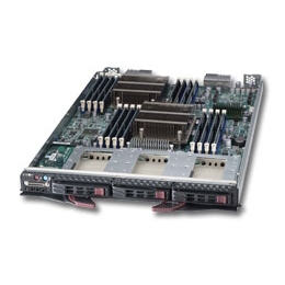 Supermicro Processor Blade SBI-7427R-T3 DP Xeon E5-2600 LGA2011 8-Core DDR3 3x2.5-in SATA2 IPMI GbE