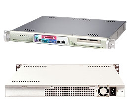 Supermicro 1U Server SYS-5015M-MF Barebone Single LGA 775 Socket ZIF 1x3.5'' Internal Drive Bay 2 PCI-e Gigabit LAN Ports ATI Graphics 260W power supply Full Warranty