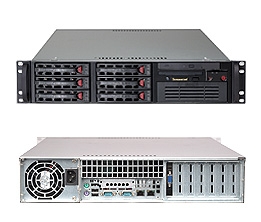 Supermicro 1U Server SYS-5025B-4B
 Dual socket R LGA 2011 for Intel Xeon processor E5-2600 IPMI 2.0 with KVM and Dedicated LAN  Intel Intel i350-AM2 Dual port GbE LAN 4x Hot-swap 2.5" SATA3 Drive Bays 1600W Redundant Power Supplies Full Warranty