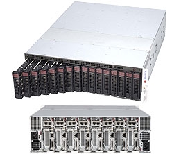 Supermicro SuperServer 3U SYS-5037MC-H86RF Intel Xeon processor E3-1200 series 2x 3.5" Hot-swap SAS/SATA with selected RAID 2x GbE LAN ports via Micro-LP NIC 1620W Redundant 80Plus Platinum Level power supplies Full Warranty