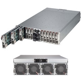 Supermicro SuperServer SYS-5038ML-H24TRF 3U Rackmount Server Barebone System (Black)
