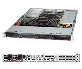 Supermicro 1U Server SYS- 6017R-N3RFT+ Dual socket R LGA 2011 supports Intel Xeon processor E5-2600 Intel i350 GbE&Intel X540 Dual port 10GBase-T Controllers 4x Hot-swap 3.5" SAS/SATA HDD
Bays 750/700W Redundant Power Supplies Full Warranty