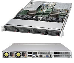 Supermicro SYS-6018U-TR4+ SuperServer (Black) Full Warranty