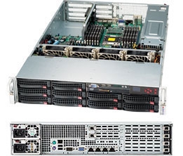 Supermicro Superserver SYS-6027R-N3RF4+ 2U Dual socket R (LGA 2011) supports Intel Xeon processor E5-2600  Intel i350 GbE Controller; 4x ports 10x Hot-swap 3.5" SAS/SATA HDD Bays 920W Redundant Power Supplies Full Warranty