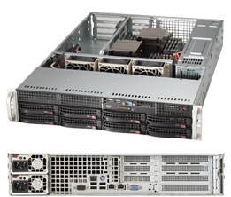 Supermicro Superserver SYS-6027R-WRF 2U Dual socket R (LGA 2011) supports Intel i350 Dual port Gigabit Ethernet Controller; 2x LAN ports 8x Hot-swap 3.5" SAS/SATA HDD bays for Customizable Storage 740W Redundant Power Supplies Full Warranty