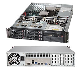 Supermicro SYS-6028R-T SuperServer (Black) Full Warranty