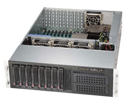 SUPERMICRO SYS-6037R-TXRF 3U Rackmount Server Barebone Dual LGA 2011 Intel C602 DDR3 1600/1333/1066/800