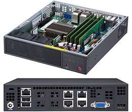 Supermicro E200-9A SuperServer, Embedded/IoT, Mini-1U, Single socket FCBGA 1310, Virtualization Server, Virtual-CPE White Box, Entry-level Network Appliance