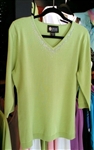 Christine Alexander Perfect V-Neck 3/4 Sweater