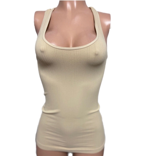 sexy_beige_ribbed_seamless_tank_top