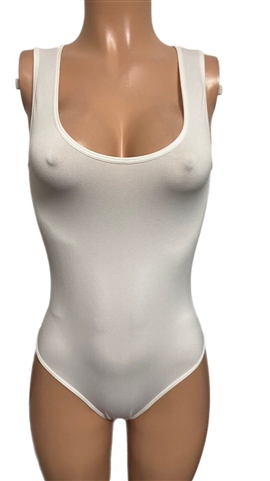 white_stretchy_seamless_bodysuit