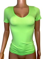 sexy_neon_green_seamless_top