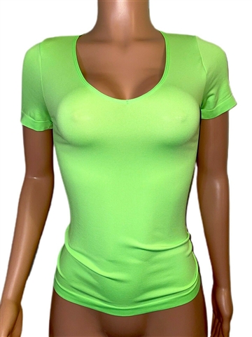 sexy_neon_green_seamless_top