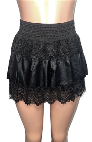 black_ruffle_mini_skirt