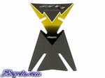 Suzuki GSXR CARBON FIBER Look Tank Pad - Yellow