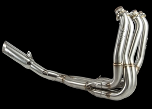 VooDoo | Full Exhaust System | Polished Slash Cut | Kawasaki ZX14R | 2006-2025 | VEFSZX14K6P