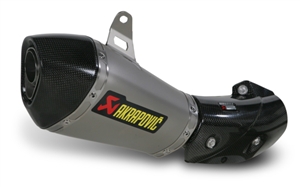 2011-2014 Kawasaki ZX10R Akrapovic Slip-On Line Exhaust (Titanium) (S-K10SO7T-HASZ)