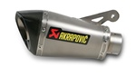 2010-2014 BMW S1000RR Akrapovic Slip On Exhaust System - Hex Design Canister