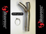 2004-2006 Yamaha R1 Akrapovic Y Pipe for Slip on Exhaust