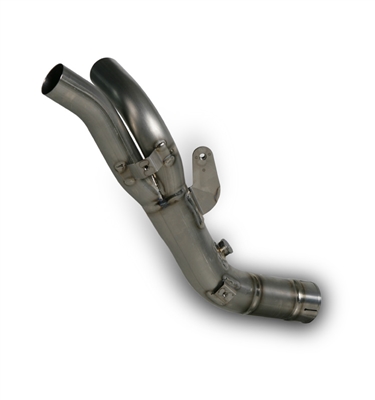 2009-2014 Yamaha R1 Akrapovic Y Pipe for Slip on Exhaust - Titanium (L-Y10SO9L)