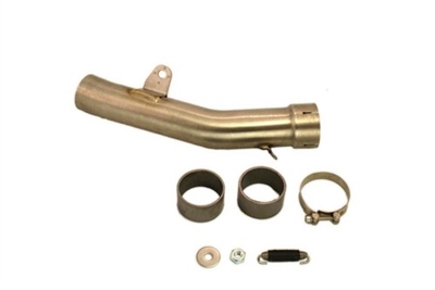 2009-2022 Kawasaki ZX6R Akrapovic Link/Mid Pipe for Slip on Exhaust (L-K6SO8/1)