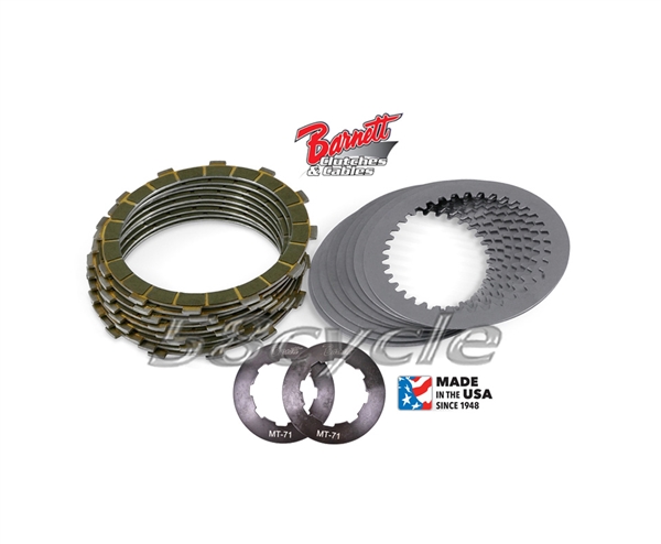 1997-1998 Suzuki GSXR600 Barnett Complete Clutch Kit with Kevlar Friction + Steel Plates + Springs