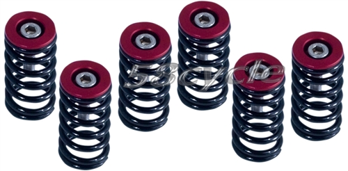 Ducati Barnett Coil Clutch Springs Kit with Cups - 519-25-06098 (Red Cups)