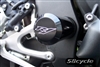 2007-2014 Yamaha R1 Black Limited Edition Billet Aluminum Clutch Slider - R1 Logo End Cap