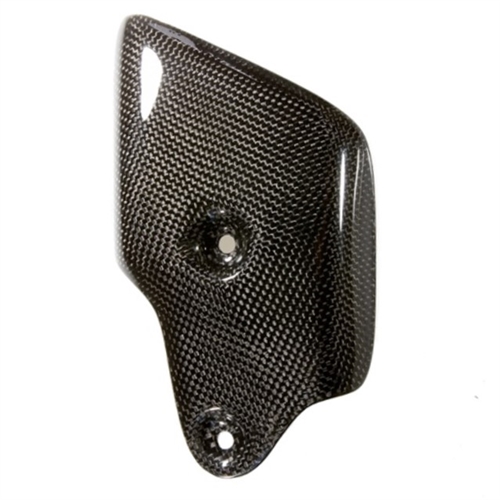 Ducati 748/916/996/998 Carbon Dynamics Carbon Fiber Exhaust Mid Pipe Cover / Shield / Guard - For Stock