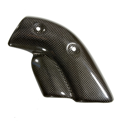 Ducati 748/916/996/998 Carbon Dynamics Carbon Fiber Exhaust Mid Pipe Guard / Shield / Cover - For Termignoni