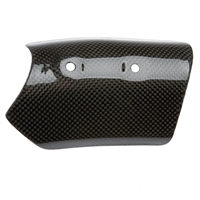 Ducati 848/1098/1198 Carbon Dynamics Carbon Fiber Exhaust Guard Upper