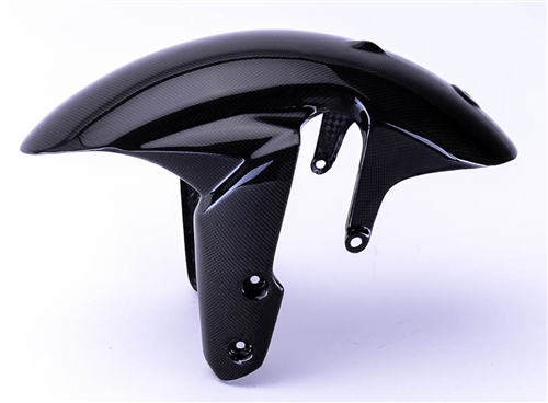 2009-2014 Suzuki GSXR1000 Carbon Dynamics Carbon Fiber Front Fender - Lightly Scuffed