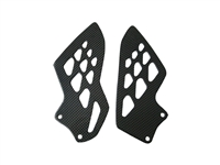 2010-2014 BMW S1000RR Carbon Dynamics Carbon Fiber Heel Guards